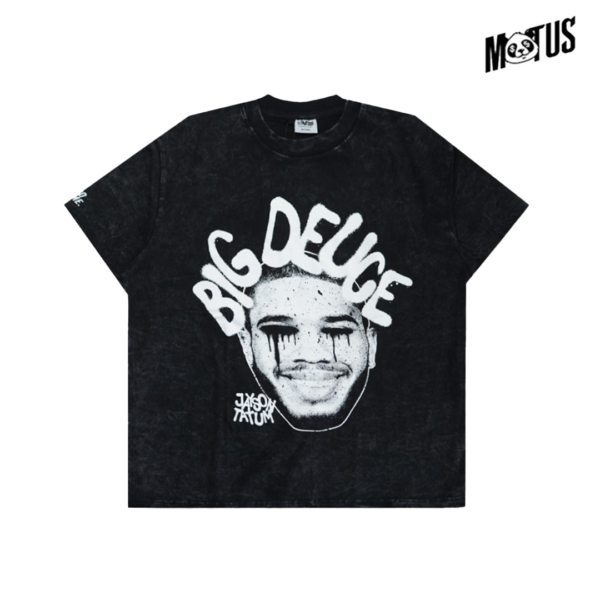 BIG DEUCE BLACK WASHED TEE