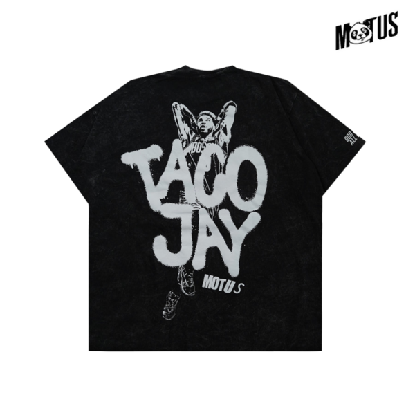 BIG DEUCE BLACK WASHED TEE - Image 7