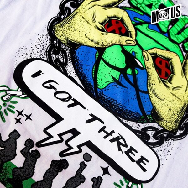 I GOT THREE LS T-SHIRT - Image 4