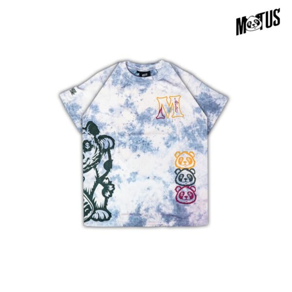 TIE DYE SEAFOAM RICH PANDA T-SHIRT