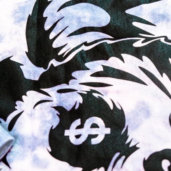 TIE DYE SEAFOAM RICH PANDA T-SHIRT - Image 5