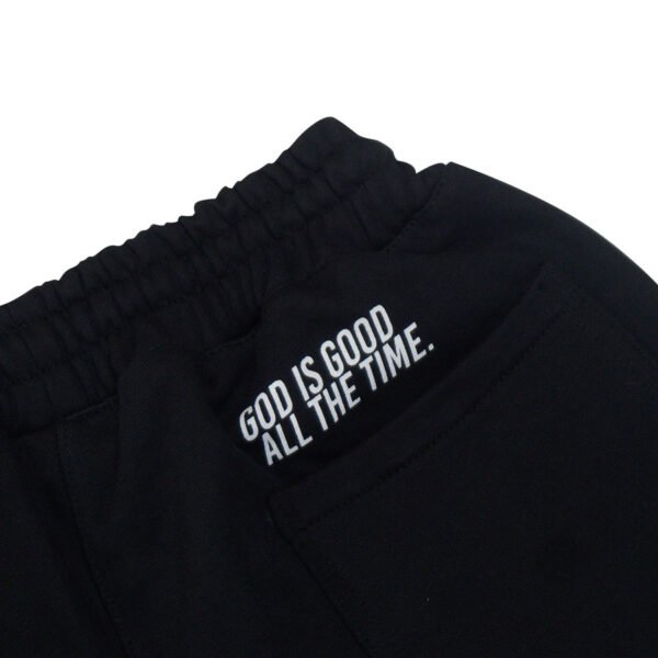 LOGO COLLAGE BLACK SHORT - Image 3