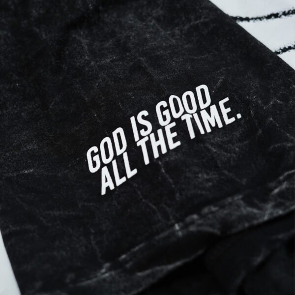 BIG DEUCE BLACK WASHED TEE - Image 6